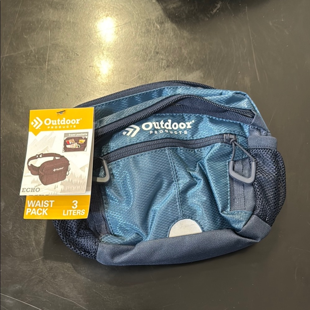 Outdoor Products Blue Belt Bag